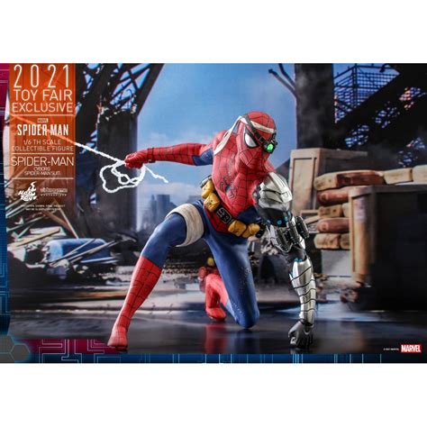 Hot Toys Marvel S Spider Man Cyborg Spider Man Toy Fair Exclusive Figurine Video Game