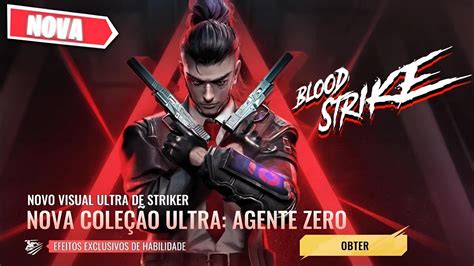 ATUALIZAÇÃO ZERO VISUAL AGENTE ZERO NOVA SKIN BLOOD STRIKE YouTube