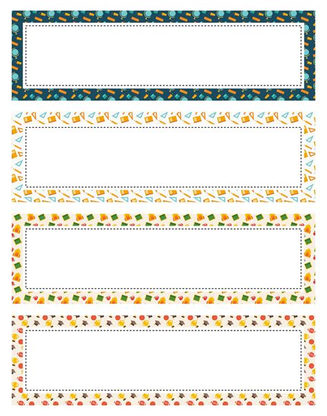 printable name plates