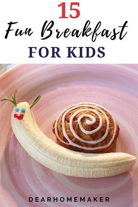 15 Fun Breakfast Ideas for Kids who are Picky Eaters | Breakfast for ...