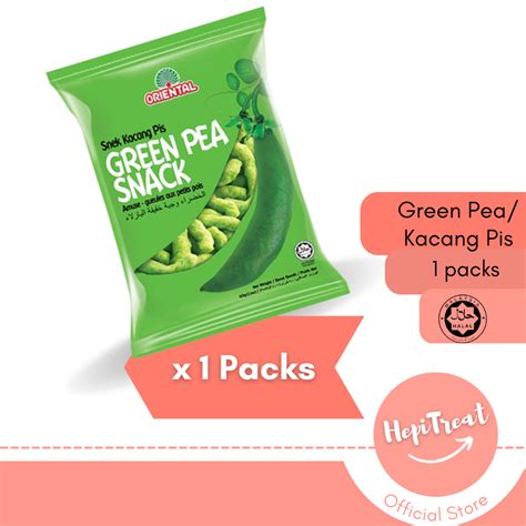 Oriental Green Pea Snack 60g Big By Hepi Treat Lazada