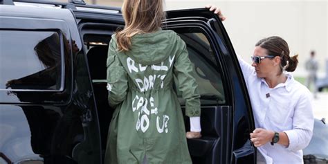 Source Explains Melania Trump S I Really Don T Care Do U Jacket Business Insider