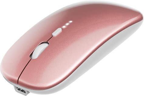 Amazon QIJIAYI Slim Rechargeable Wireless Silent Mouse 2 4G