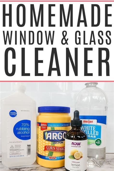 Best Homemade Window Cleaner Recipe Simple Ingredients