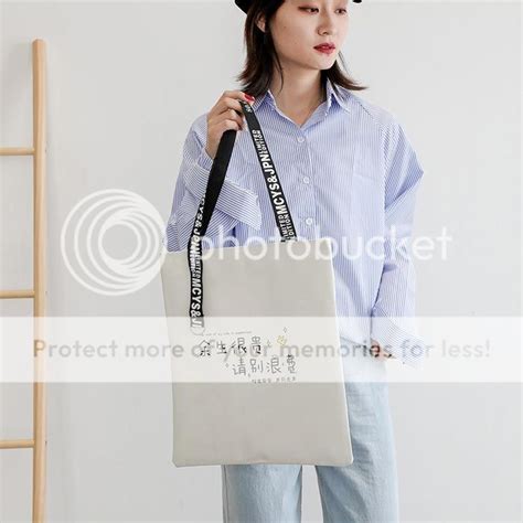 Korean Printed Canvas Tote Bag The Largest Online Shopping Site For Asian Fashion