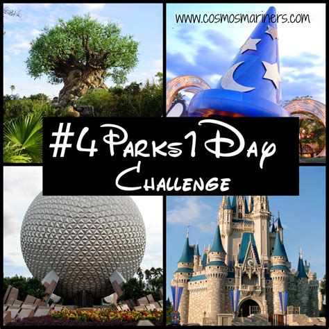 Disney in June and the #4Parks1Day Challenge - Cosmos Mariners ...