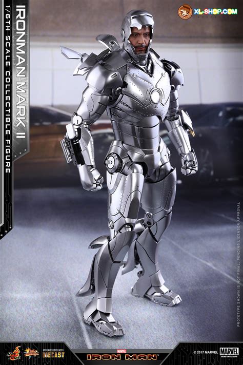 Hot Toys MMS D Iron Man Th Scale Mark II Collectible Figure