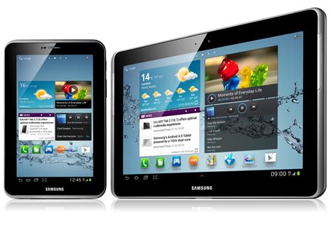 Samsung Galaxy Tab 2: оновлені планшети від Samsung