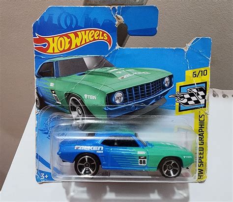 Hot Wheels Camaro Copo Falken 1969 Brinquedo Hot Wheels Usado 77528584 Enjoei