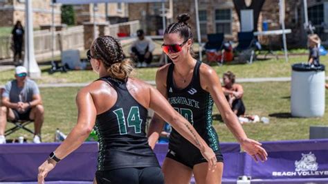 Hawaii beach volleyball wraps up TCU Invitational | KHON2