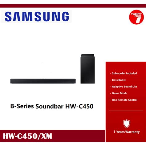 SAMSUNG HW-C450 2.1ch B-series Soundbar (2023) HW-C450/XM | Shopee Malaysia