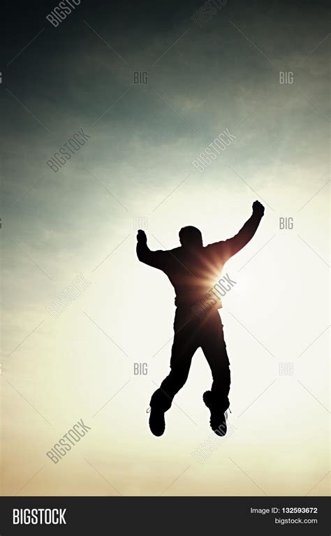 Flying Man Air Man Image And Photo Free Trial Bigstock