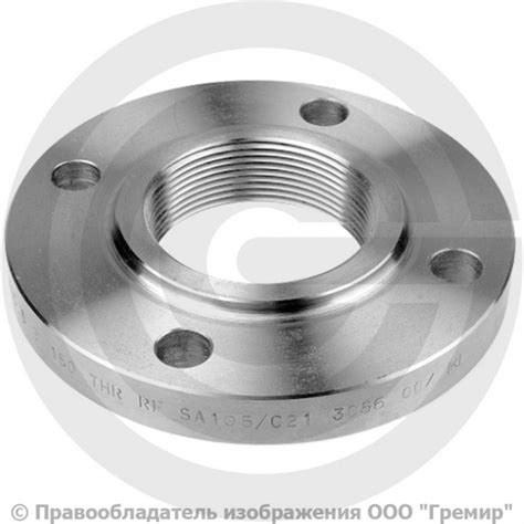 Фланец резьбовой стальной Ду-65 (2 1/2") Ру-10/16 DIN 2566 купить в ...