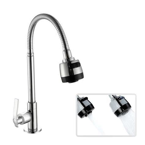 Torneira Cozinha Gourmet Flex Vel Fria Jato Regul Vel Cromada Luxo