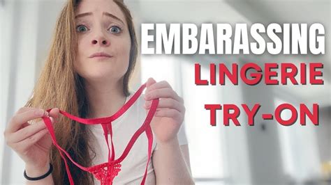 Try On Haul Tiny See Through Lingerie G String Transparent Thong Panty Haul YouTube