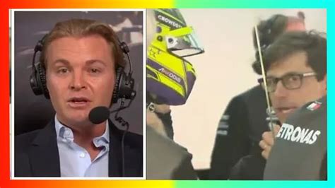 Toto Wolff Ann0yed And Angry At Lewis Hamilton As Nico Rosberg