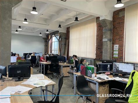 Фото офисного ограждения Геотехпроект