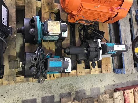 Item 29 Three Omega Water Transfer Pumps And Hurlcon Self Prime Pump