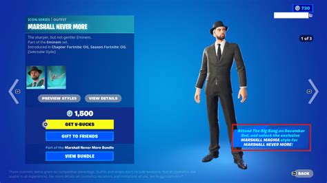 How To Unlock The Eminem Marshall Magma Alt Style In Fortnite Esports Gg