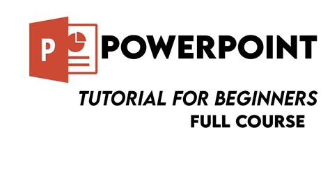 Microsoft PowerPoint Tutorial For Beginners Microsoft PowerPoint