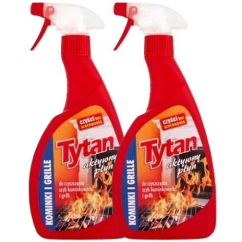 Tytan Płyn Do Czyszczenia Kominków Grilla 2X 500Ml TYTAN Sklep