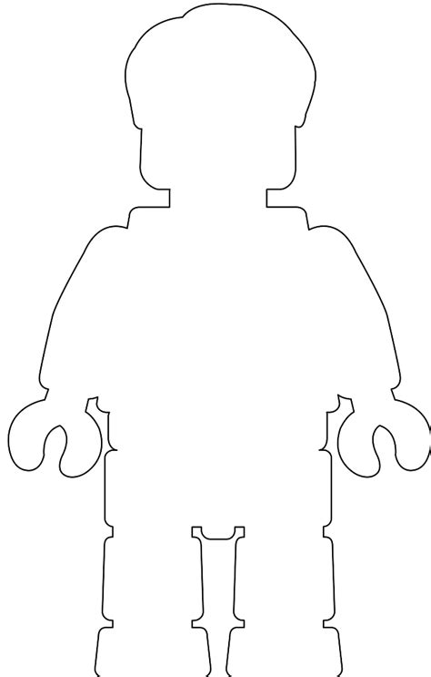 Lego Silhouette Free Vector Silhouettes