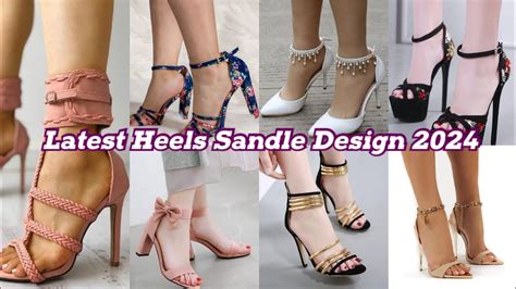 Latest Heels Sandle Designs 2024 || Beautiful High Heels For Women || #2024 - YouTube