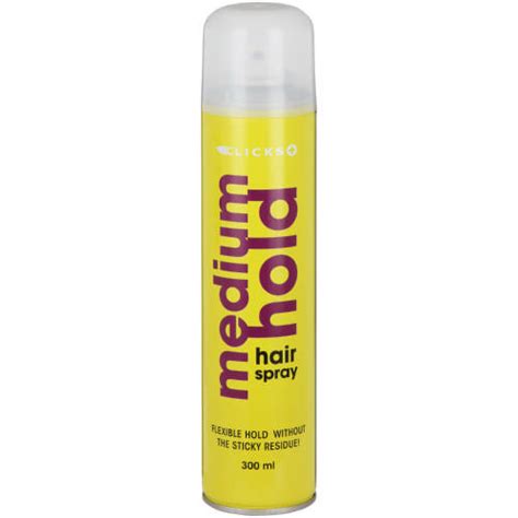 Clicks Hairspray Medium Hold 300ml Clicks