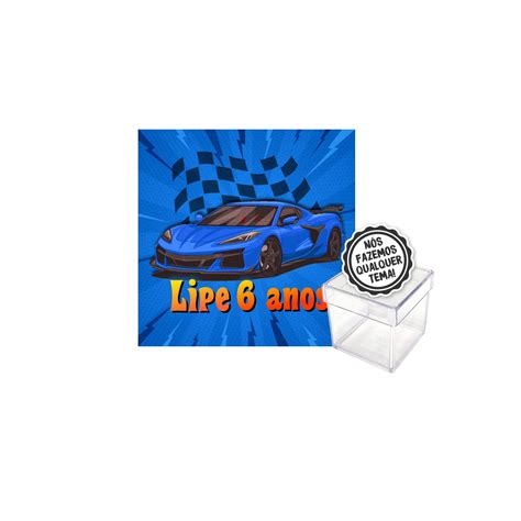 Rótulo Adesivo Caixa Acrílica cm Hot Wheels Elo