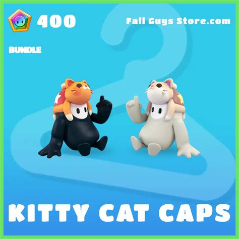 Kitty Cat Caps - Bundle in Fall Guys