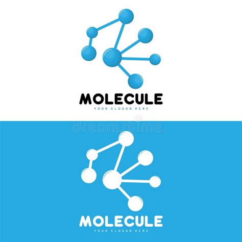 Neuron Logo Molecule Logo Design Vector And Template Illustration