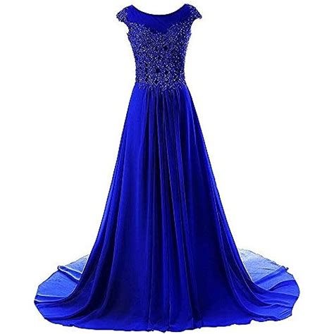 Royal Blue Long Prom Dresses