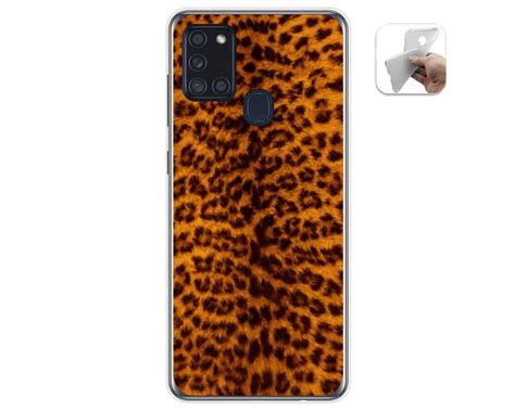 Funda Gel Tpu para Samsung Galaxy A21s diseño Animal 03 Dibujos Miravia