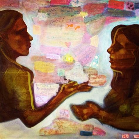 Conversation Painting Art