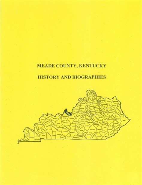 Meade County Kentucky History And Biographies Mountain Press And