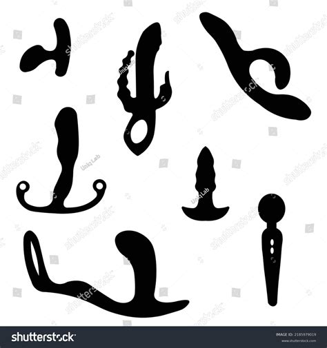Illustration Sex Toys On White Background Stock Vector Royalty Free Shutterstock