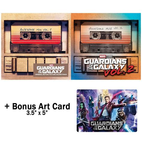 Awesome Mix 3D Max Guardians Of The Galaxy Soundtrack Tape Poster ...