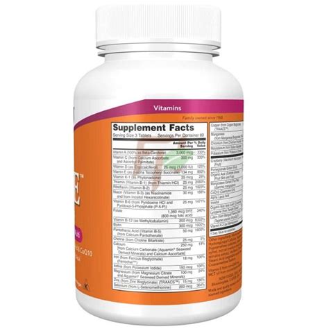 NOW EVE Tablets [Superior Women's Multi] (180 таблеток) - Купить ...