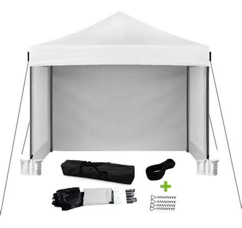 Gazebo Plegable Playa 3x3 Autoarmable Con Paredes Reforzado