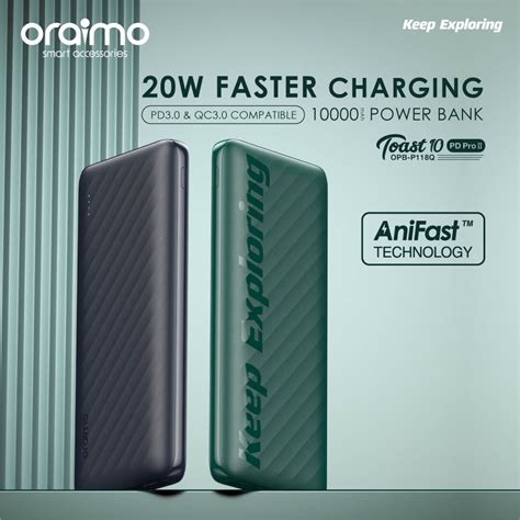 Oraimo OPB P118D Power Bank Price In Bd Mobile Point BD