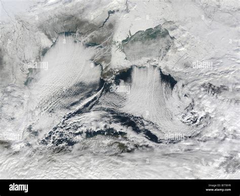 Cloud Formation Over The Black Sea Stock Photo Alamy