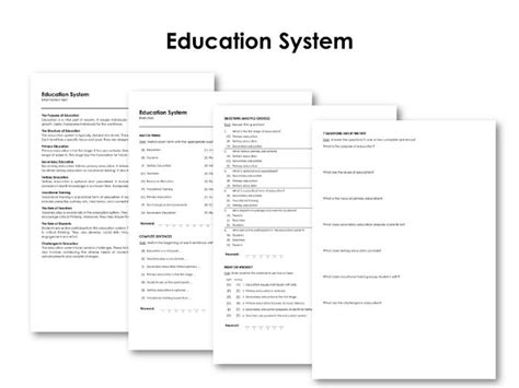 Education Systemdocx Teaching Resources