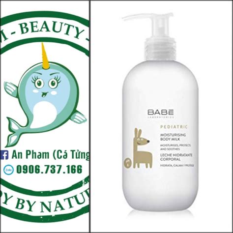 S A D Ng Th Babe Pediatric Moisturising Body Milk Ml Shopee Vi T Nam