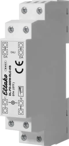 Eltako Dl Pd W Rlc Phase Dimmer With Dali Control Input Instruction