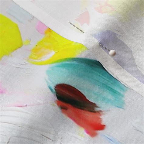 Paint Palette Fabric Spoonflower