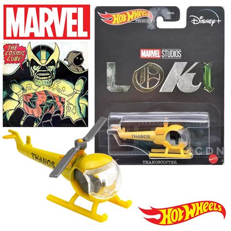 Hot Wheels Thanoscopter Thanos Loki Marvel Studios