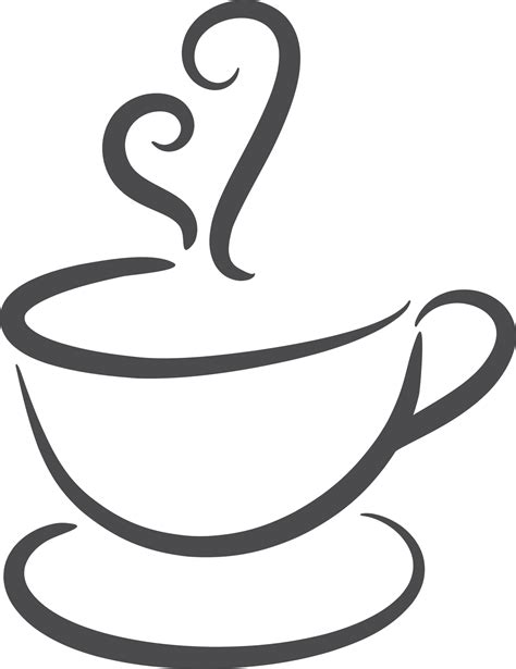 Koffie Kop Logo Element Png Png