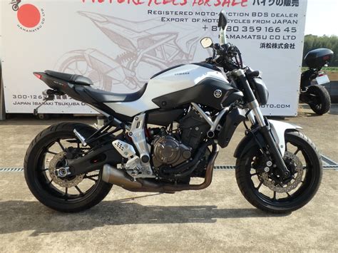 Купить б у Yamaha MT 07 FZ 07 инжектор в Санкт Петербурге серый naked bike 2014 года на Авто