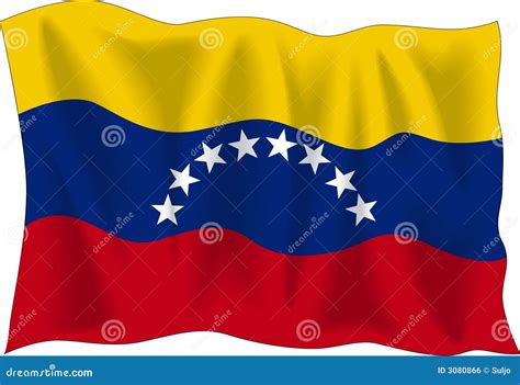Flag Of Venezuela Stock Vector Illustration Of National 3080866