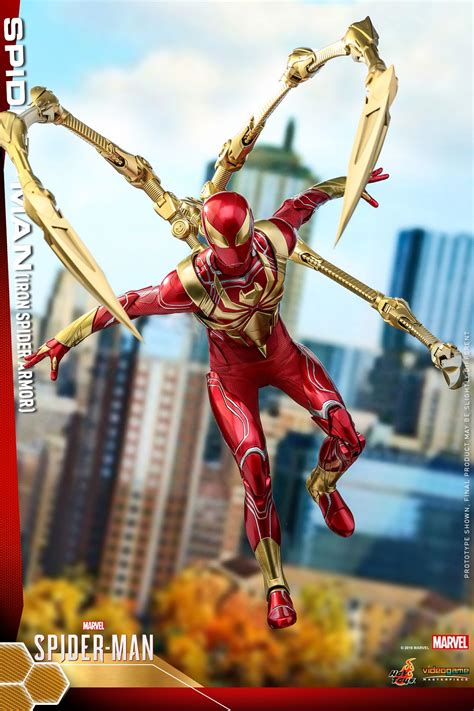 Hot Toys Vgm Marvels Spider Man Iron Spider Armor Hot Toys Complete Checklist